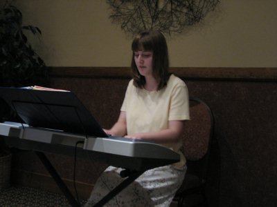 Skyla Playing Little Brown Church