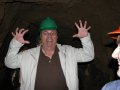 Walter must be afraid of something in the mine
