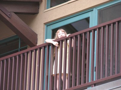Opal on the Balcony